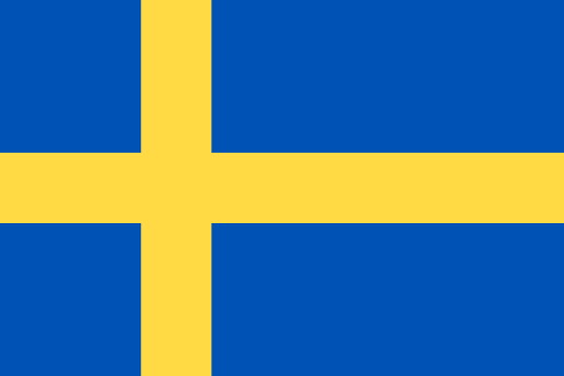 Flagg av landet med valutakoden: SEK 